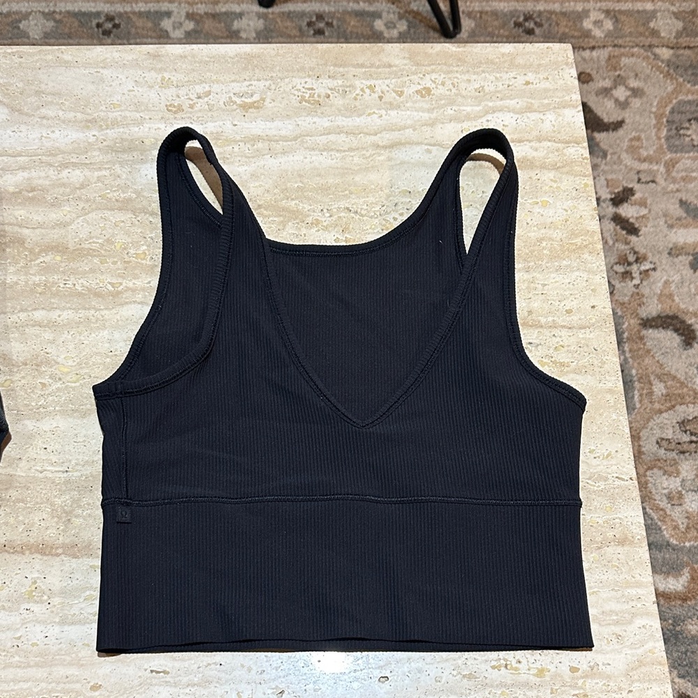 Lululemon Ribbed Tank Top reversible - Picture 2 of 3